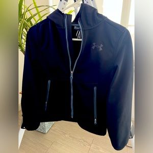 Kids Under Armor (UA) zip-up Soft Shell Hoodie Jacket